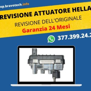 Revisione Attuatore Hella 6NW008412 | DEE003334-051 G-147 Garanzia 24 mesi
