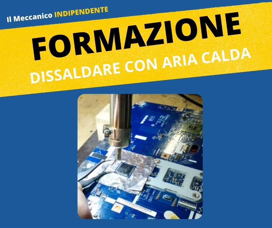Formazione - Dissaldare con aria calda