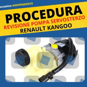 PROCEDURA DI REVISIONE SERVOSTERZI PROC-EPS 5A Diagnosi e Riparazione – Pompa Servosterzo Elettrica Renault Kangoo